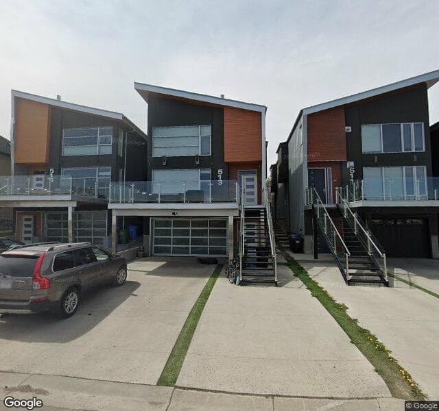 Street view of 513 31 Avenue NE, Calgary