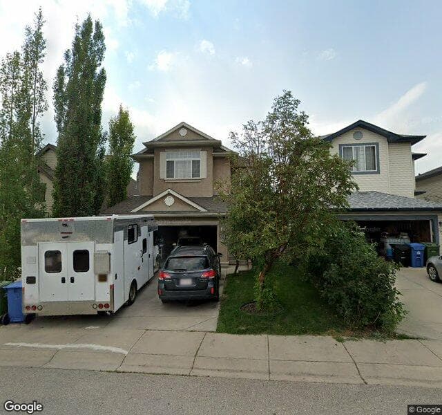 Street view of 168 Tuscany Meadows Heath NW, Calgary