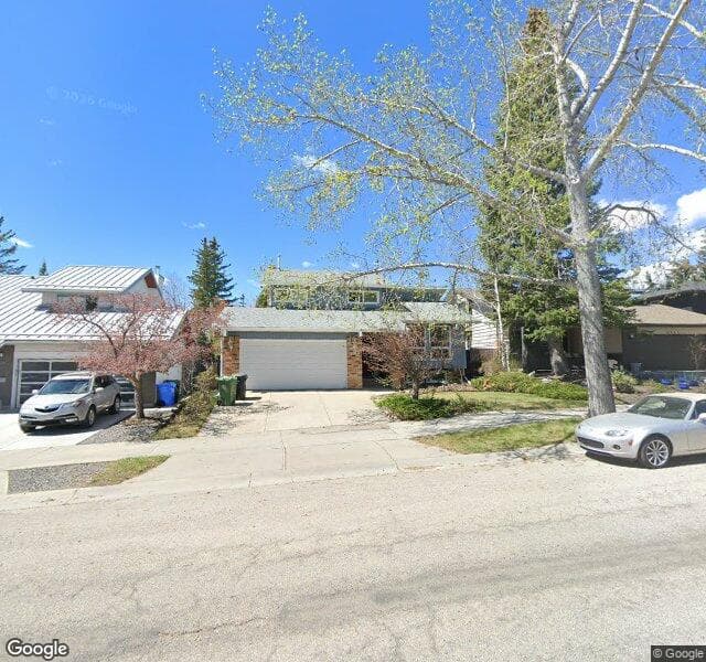 Street view of 6919 Edgemont Drive NW, Calgary