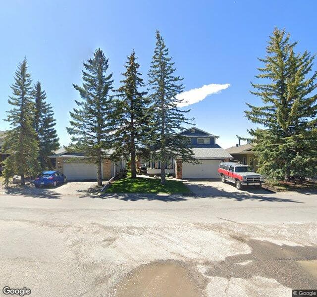 Street view of 51 Woodfern Drive SW, Calgary