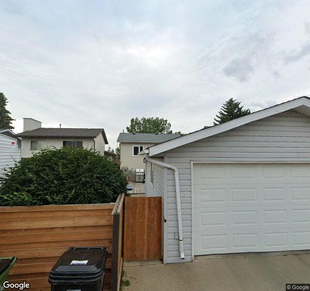 Street view of 4117 41 Street NW, Edmonton