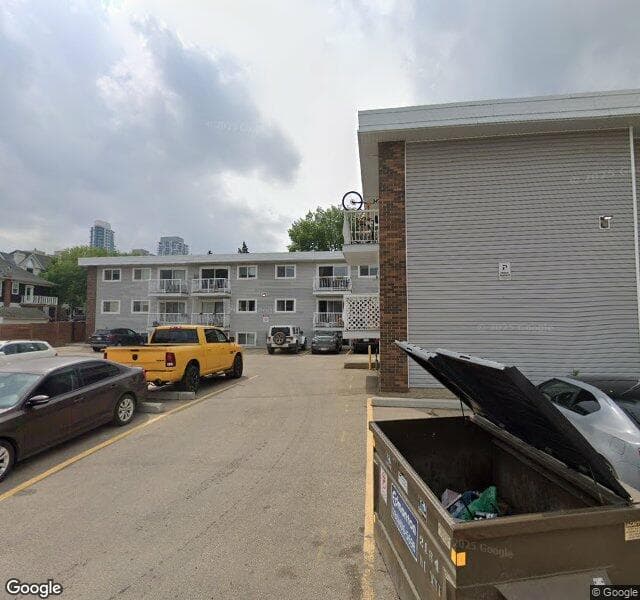 Street view of 106-10225 117 Street NW, Edmonton