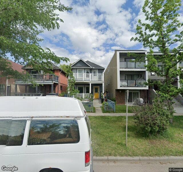 Street view of 1202 Memorial Drive NW, Calgary