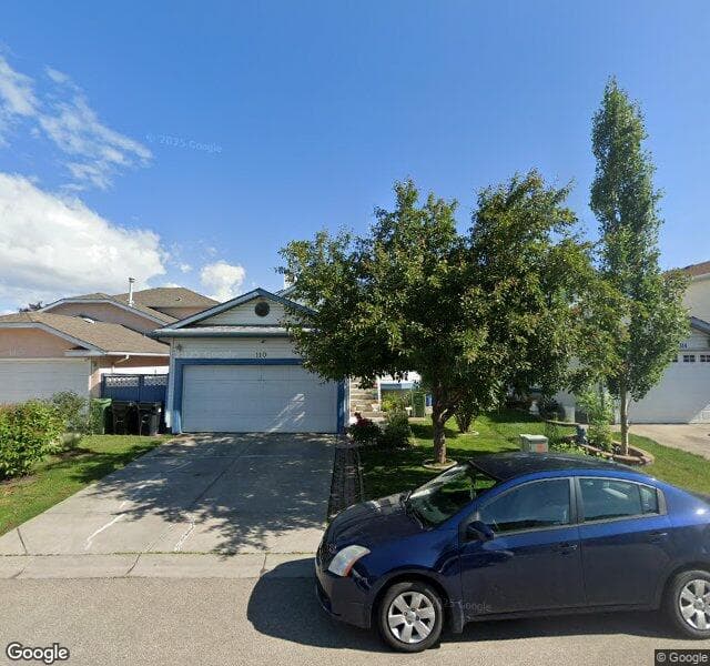 Street view of 110 Applestone Park SE, Calgary