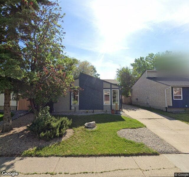 Street view of 13847 27 Street NW, Edmonton