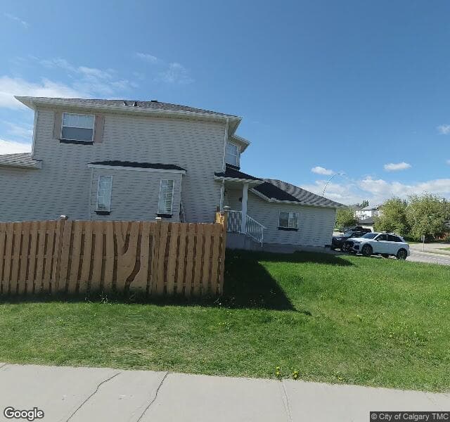 Street view of 9385 Hidden Valley Drive NW, Calgary