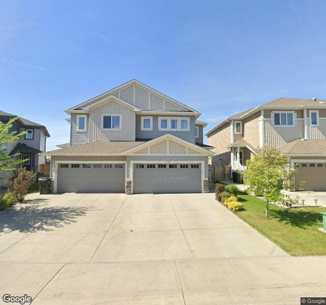 Street view of 17316 49 Street NW, Edmonton