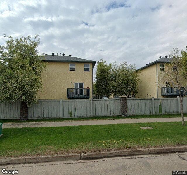 Street view of 2-16777 91 Street NW, Edmonton