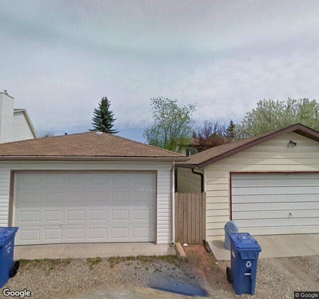 Street view of 91 Woodford Drive SW, Calgary
