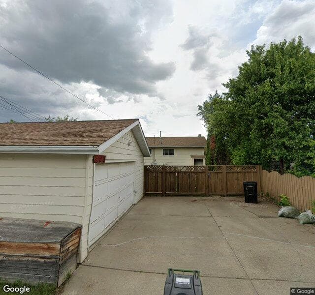 Street view of 12206 44 Street NW, Edmonton