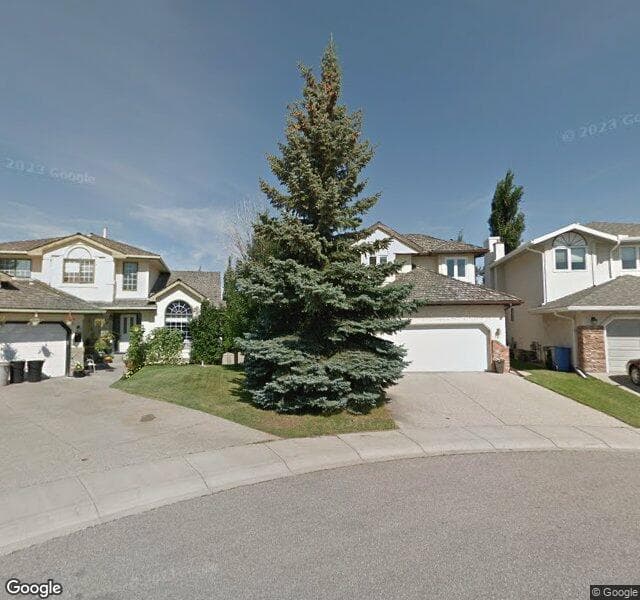 Street view of 107 Scenic Ridge Court NW, Calgary