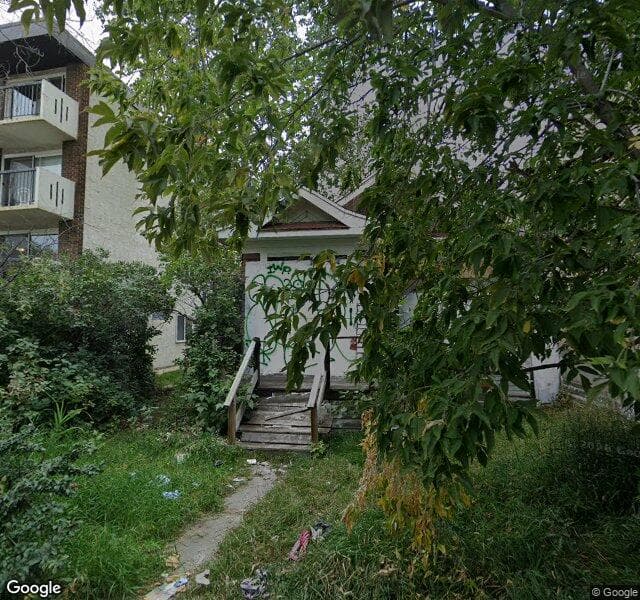 Street view of 629 9A Street NW, Calgary