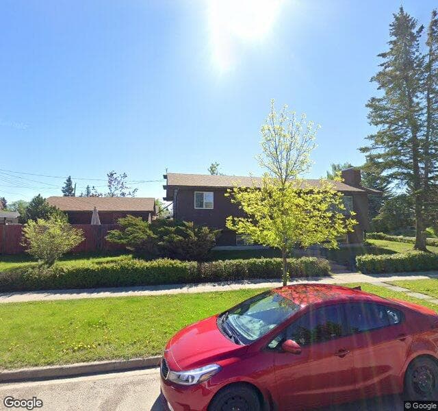 Street view of 10632 Oakfield Drive SW, Calgary