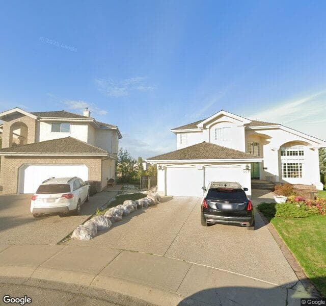 Street view of 505 Twin Brooks Bay NW, Edmonton
