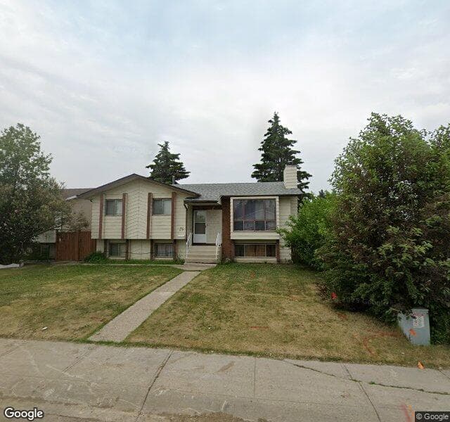 Street view of 1748 61 Street NW, Edmonton
