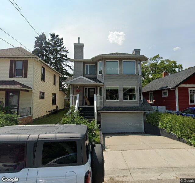 Street view of 725 14A Street SE, Calgary