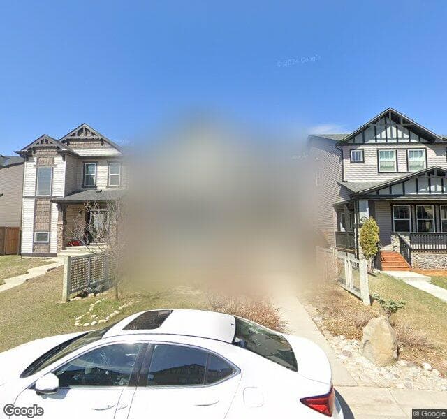 Street view of 146 Skyview Springs Crescent NE, Calgary