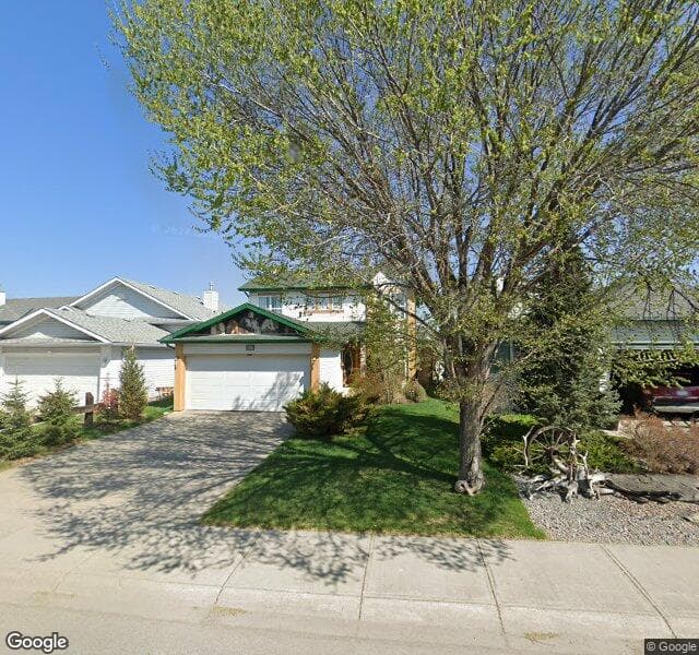 Street view of 835 Harvest Hills Drive NE, Calgary