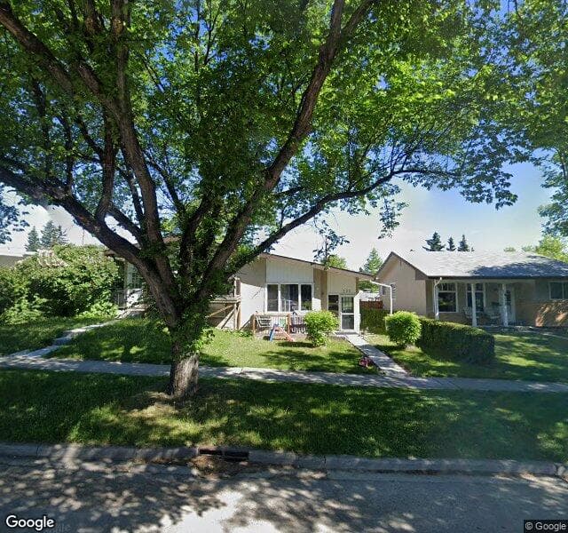 Street view of 732 72 Avenue NW, Calgary