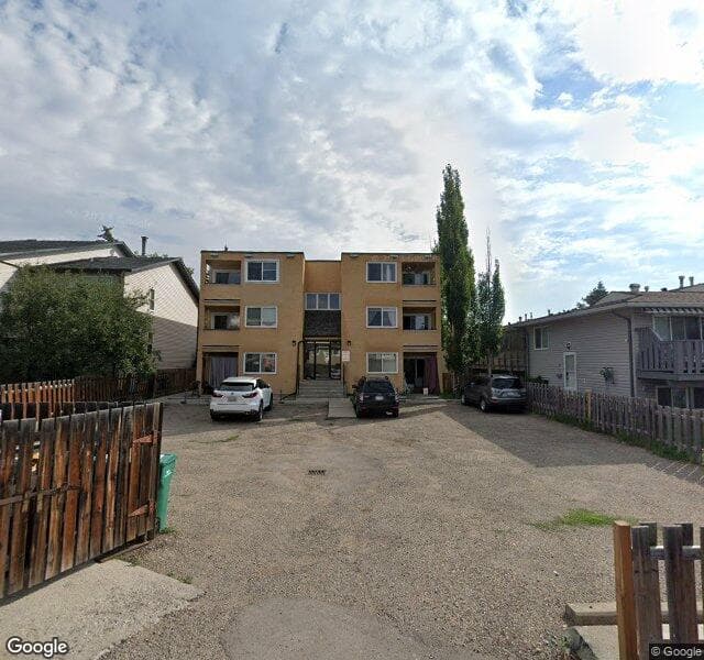 Street view of 204-4619 73 Street NW, Calgary