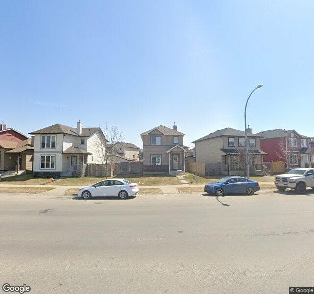 Street view of 180 Saddlecrest Boulevard NE, Calgary