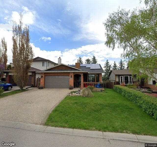 Street view of 36 Shawcliffe Circle SW, Calgary
