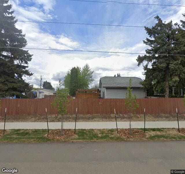 Street view of 13208 116 Street NW, Edmonton