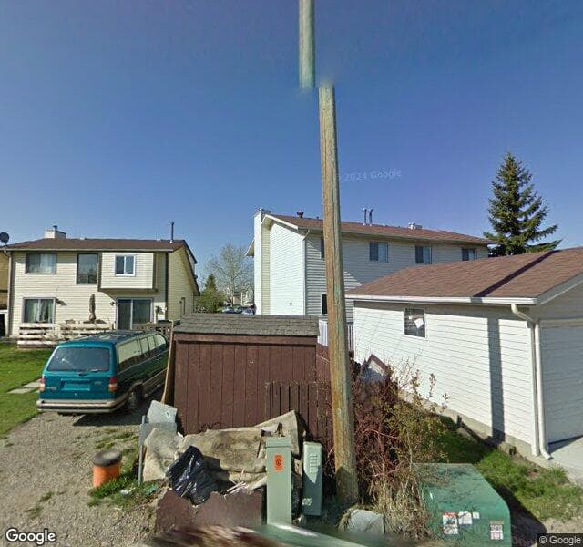 Street view of 42 Falsby Court NE, Calgary
