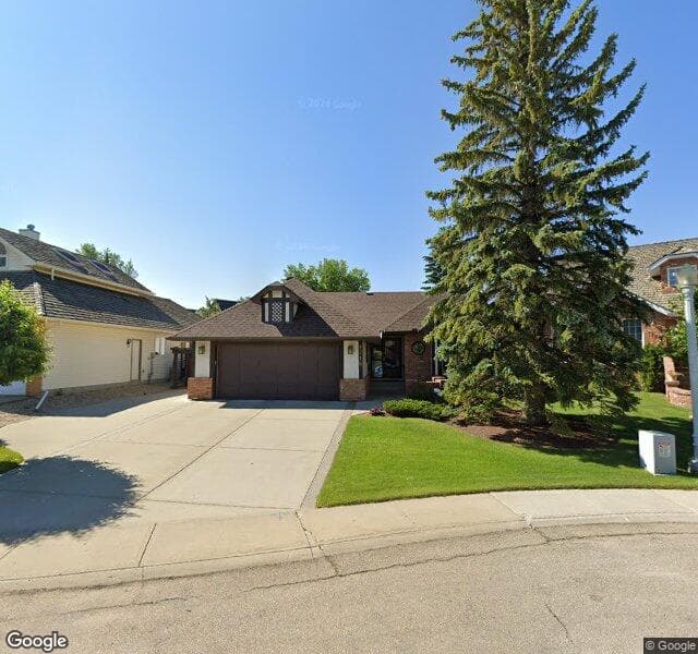 Street view of 1716 Bearspaw Drive W NW, Edmonton