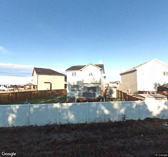 Street view of 137 Saddlefield Place NE, Calgary