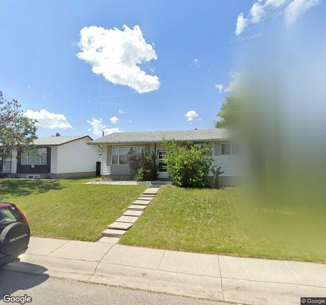Street view of 180 Penmeadows Close SE, Calgary