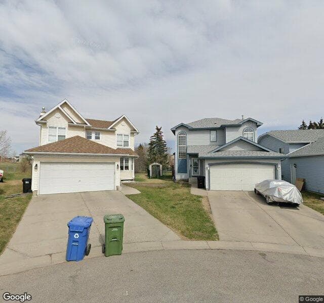 Street view of 216 Coverdale Court NE, Calgary