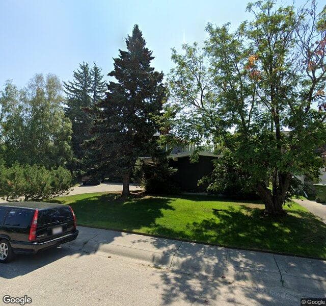 Street view of 6539 Laurentian Way SW, Calgary