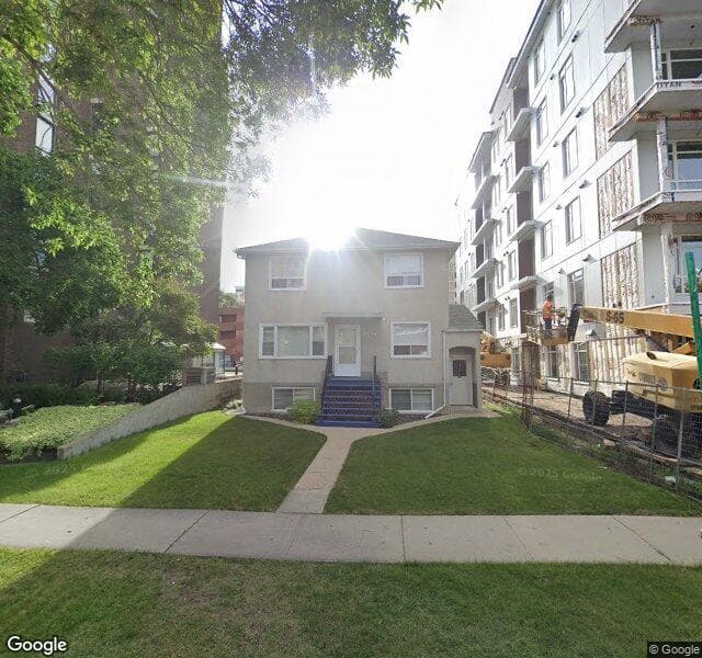 Street view of 113 St NW, Edmonton