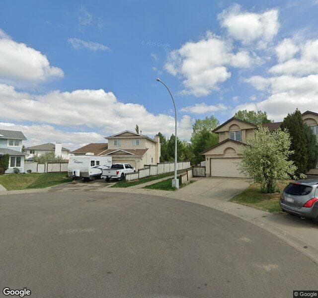 Street view of 15615 132 Street NW, Edmonton