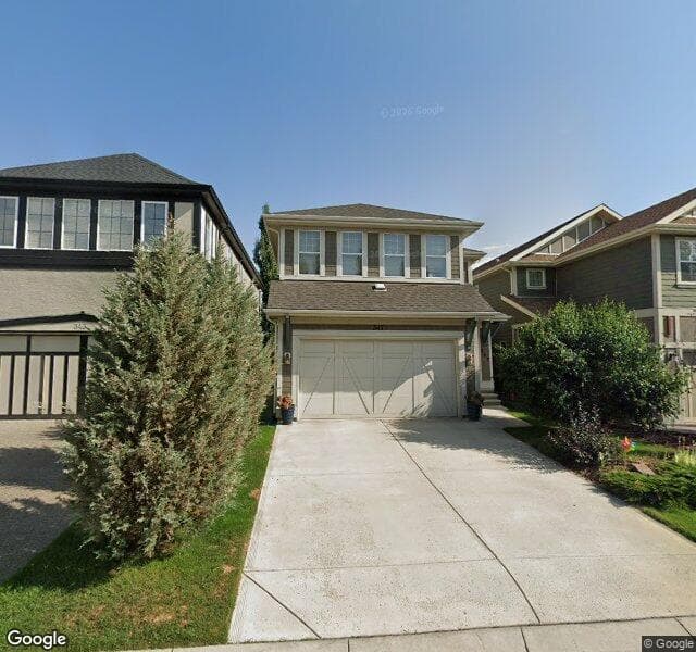 Street view of 347 Mahogany Terrace SE, Calgary