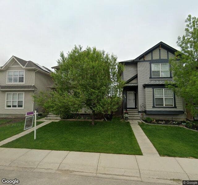 Street view of 332 Cranberry Circle SE, Calgary