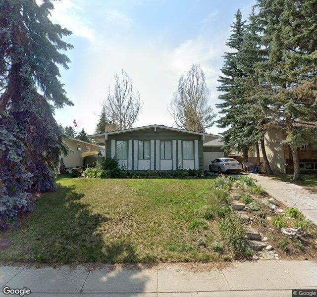 Street view of 11119 Braxton Road SW, Calgary