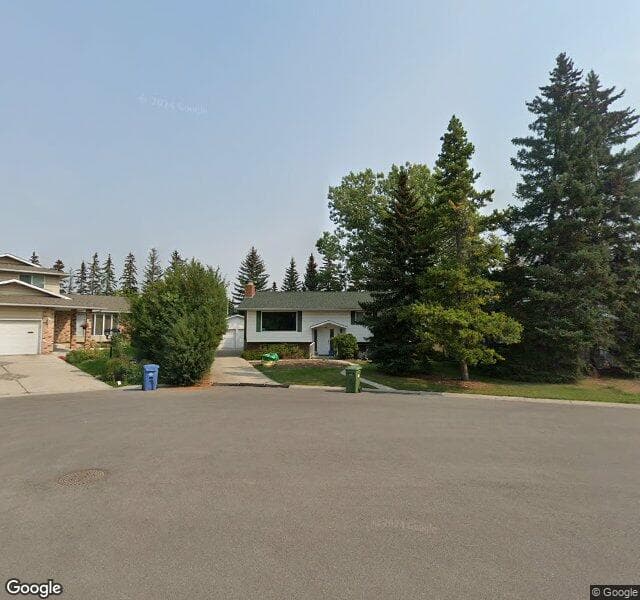 Street view of 235 Silvergrove Place NW, Calgary