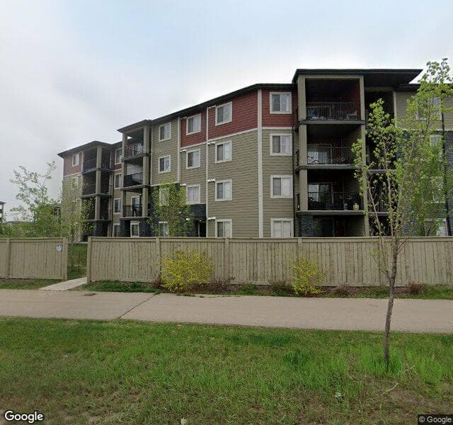Street view of 224-3315 James Mowatt Tr, Edmonton