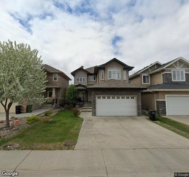 Street view of 1250 Cunningham Drive SW, Edmonton