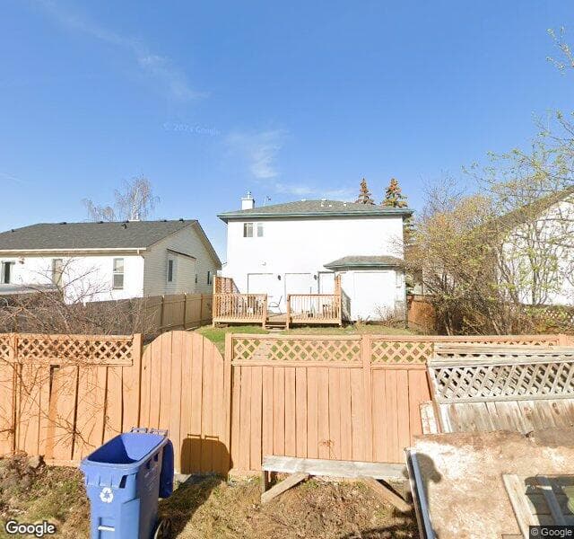 Street view of 1026 Coventry Drive NE, Calgary