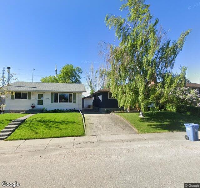 Street view of 612 Bracewood Drive SW, Calgary