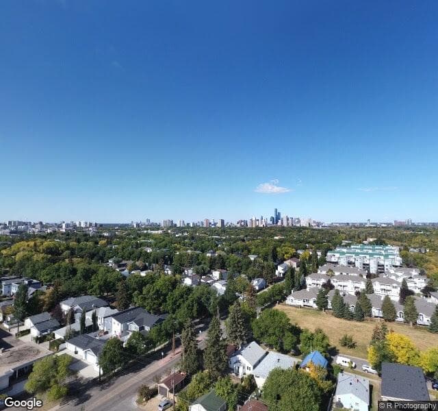 Street view of 9558 76 Avenue NW, Edmonton