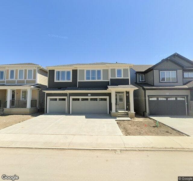 Street view of 2023 208 Street NW, Edmonton