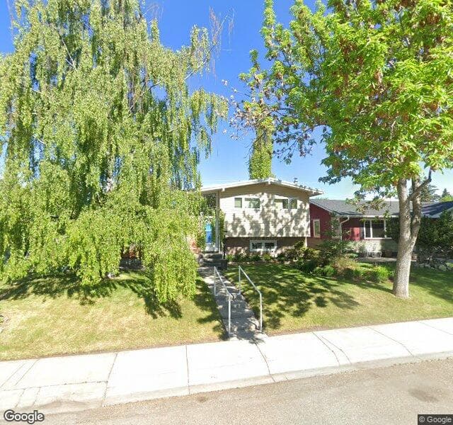 Street view of 35 Baker Crescent NW, Calgary