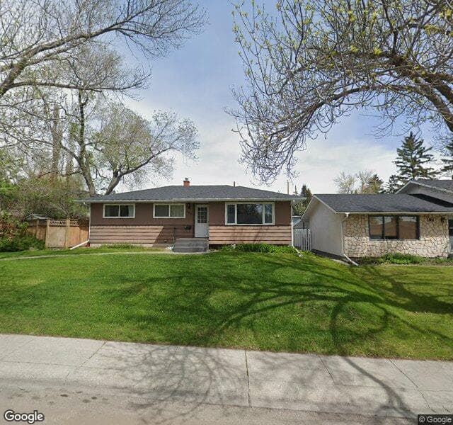 Street view of 100 Flavelle Road SE, Calgary