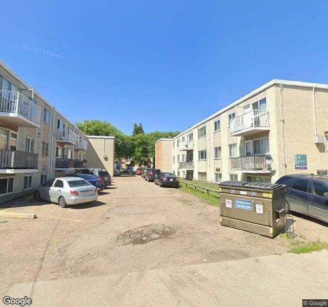 Street view of 308-10635 115 Street NW, Edmonton