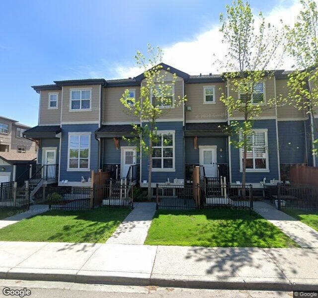 Street view of 5-1302 Russell Road NE, Calgary