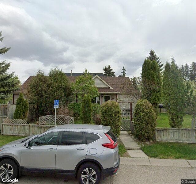 Street view of 27 Queen Anne Close SE, Calgary